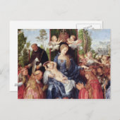 Het festival van Rosary, 1506 Briefkaart (Voorkant / Achterkant)