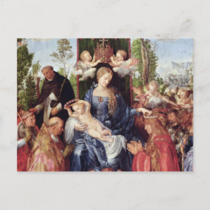 Het festival van Rosary, 1506 Briefkaart