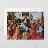 Het festival van Rosary, 1506 Briefkaart (Voorkant / Achterkant)