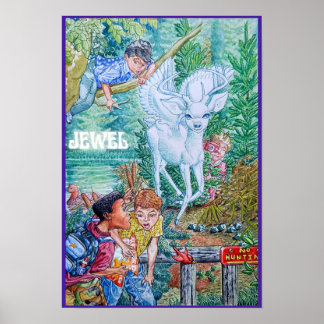 Het fictieve Poster van kinderen