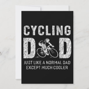 Het fietsen van pap schetsen voor vader die een ki kaart