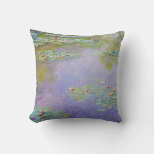 Het Fijne Art. van Claude Monet van waterlelies Kussen