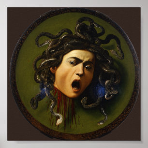 Het Fijne Art. van de Kwal van Caravaggio Poster