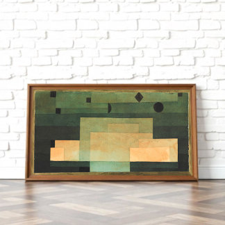 Het Firmament boven de Tempel, Paul Klee Art Poster
