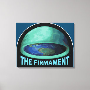 Het Firmament Canvas drukken Afdruk