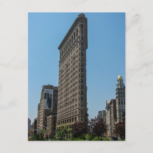 Het Flatiron Building, NYC - Briefkaart (Voorkant)
