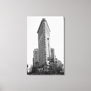 Het Flatiron-gebouw (foto) Canvas Afdruk