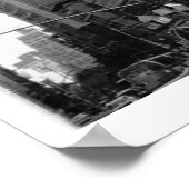 Het Flatiron-gebouw (foto) Poster (Hoek)