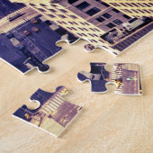 Het Flatiron-gebouw - New York City Legpuzzel (Zijkant)