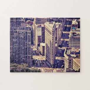Het Flatiron-gebouw - New York City Legpuzzel