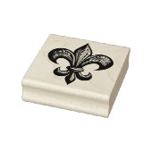 Het  Fleur de Lis Rubberstempel (Stempel)