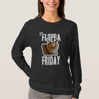 Het Floppa-vrijdagthema T-shirt