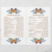 Het Floral Wreath White Wedding Collectie (Achterkant)