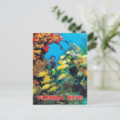 Het Florida-rif in de Florida Keys Briefkaart (Staand voorkant)