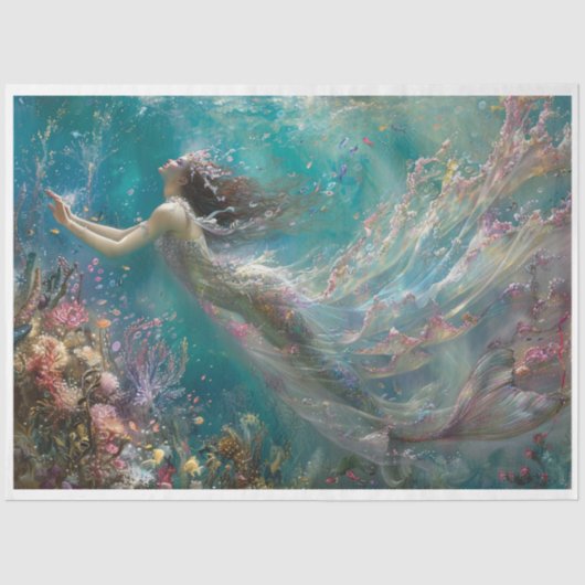 Het fluisteren van de wateren tissuepapier (Voorkant)