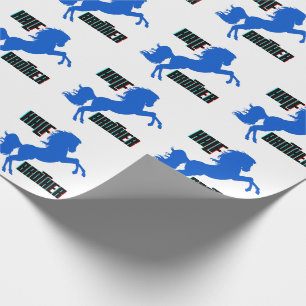 Het fokken van halve broederpaarden cadeaupapier