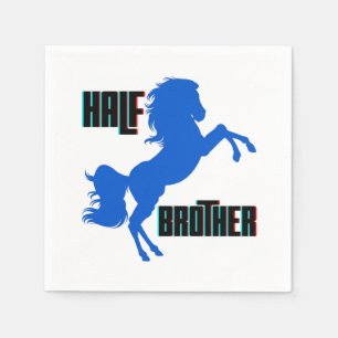 Het fokken van halve broederpaarden servet
