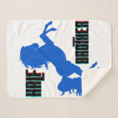 Het fokken van halve broederpaarden sherpa deken (Voorkant (horizontaal))