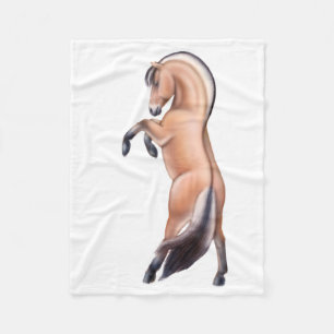 Het fokken van Noorse Fjord Horse Fleece Blanket