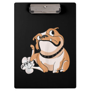 Het fokken van Pitbull Lover Funny Bulldog Dog Ma Klembord