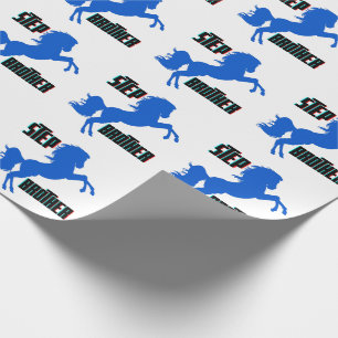 Het fokken van stappenplannen cadeaupapier