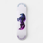 Het fokken van Wild Paard Skateboard met Aangepast (Voorkant)
