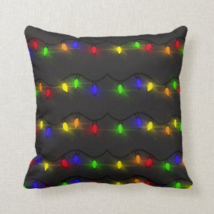 Het fonkelen de Lichten van Kerstmis Kussen
