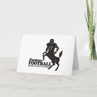 Het Football Champ van de fantasie Kaart