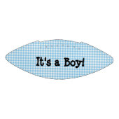 Het Football van de Jongen Blue Baby Gender Announ (Paneel)