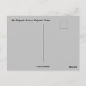 Het fort van Belgrado in Servië Briefkaart (Achterkant)