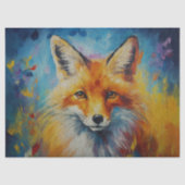 Het Fox Decoupage tissuepapier (Voorkant)