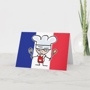Het Franse ontwerp van het Wenskaart van de Kaart