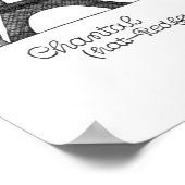 Het  Franse Poster Eiffeltoren van 1920 (Hoek)