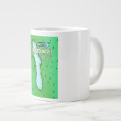 Het Franse schitterende reisposter Bourget Extra Grote Beker (Voorkant rechts)