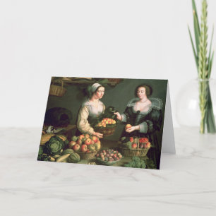 Het fruit en de Plantaardige Verkoper Kaart