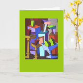 Het fruit en het Wenskaart van de Wijnstok ll (G) Kaart (Gele Bloem)