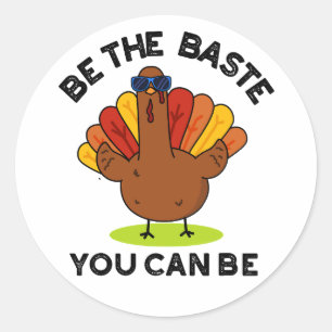 Het fundament dat je kunt zijn, is grappig voor Tu Ronde Sticker