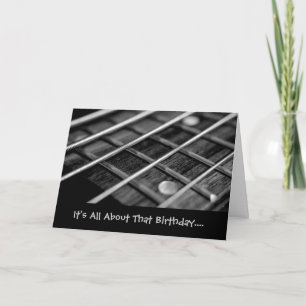 Het gaat allemaal om die verjaardag... baskaart kaart
