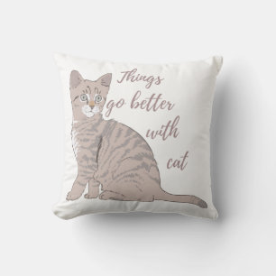 Het gaat beter met kat T-Shirt Kussen