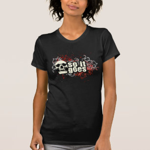 Het gaat dus om een Shirt voor schedelontwerp