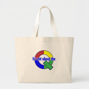 Het gaat niet om het Q Grote Tote Bag
