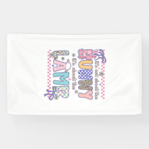 Het gaat niet over het konijn christelijke Jezus L Spandoek