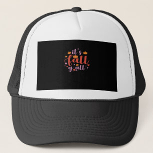 Het gaat om de Herfst Y’all Retro Classic Trucker Pet