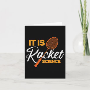 Het gaat om de Racket Science Dminton Shuttle Bird Kaart
