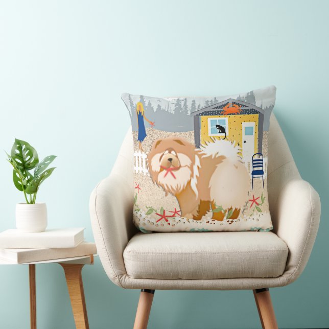 HET GAAT OM DEZE ÉÉN - chow kussen (Stoel)