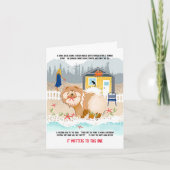 HET GAAT OM DEZE ÉÉN - chow starfish ART KAART (Voorkant)