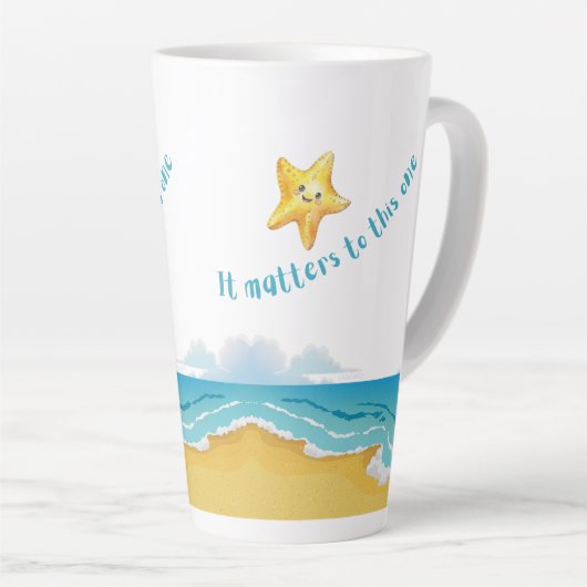 Het gaat om dit verhaal, Starfish Story. Latte Mok (Rechterhoek)