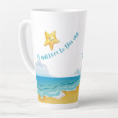 Het gaat om dit verhaal, Starfish Story. Latte Mok (Linkerhoek)