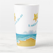 Het gaat om dit verhaal, Starfish Story. Latte Mok (Voorkant)