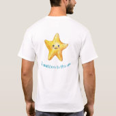 Het gaat om dit verhaal, Starfish Story. T-shirt (Achterkant)